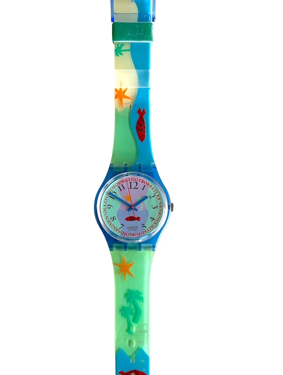 Swatch Plastic - Standard Gent AGK306 GK306 Calling The Past Strap