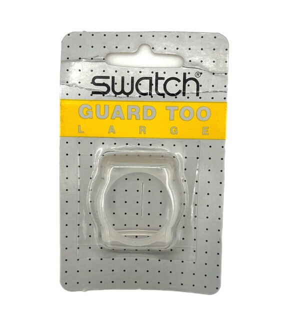 Swatch Watch Guard Too - Translucent - Large Vintage Purple Swatch GUARD TOO Large for 34mm Diameter  main image 2