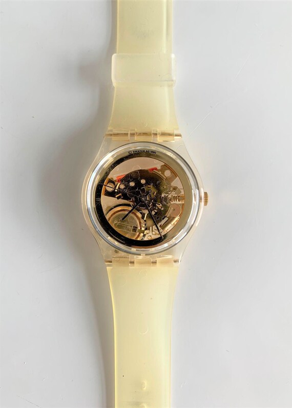 NOVITÀ : Swatch Collectors Club Special 1990 / 1991 GOLDEN | Etsy Italia