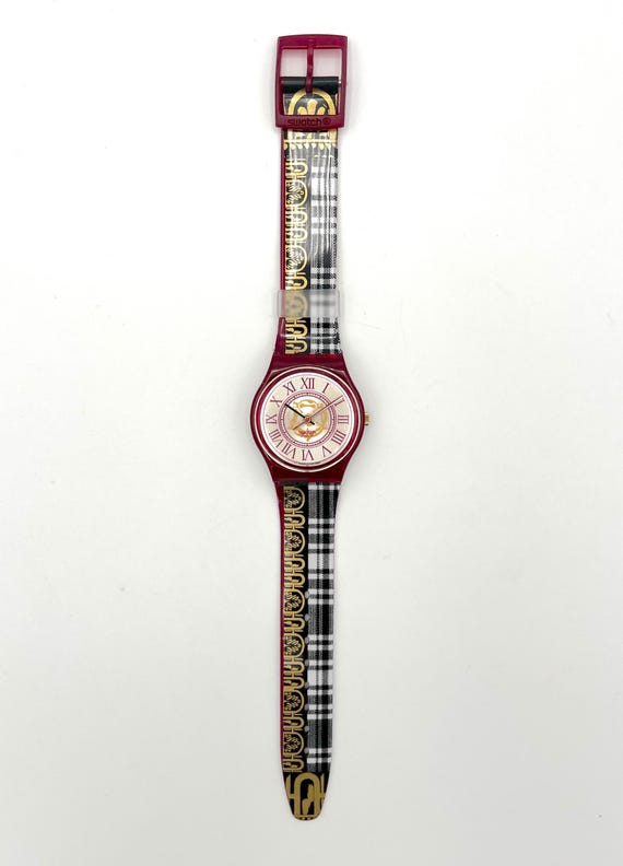 Vintage 1995 Swatch Gent MR WATSON GR128 - Unworn Mint Condition 