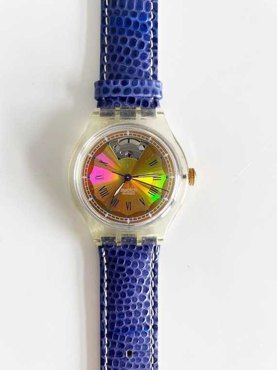 Eervol Kan worden genegeerd Attent NEW : Vintage Swatch Automatic SAK112 EISMEER From 1994 - Etsy