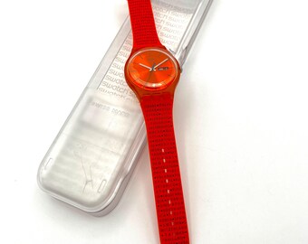 Swatch New Gent PUMPKIN REBEL / 30 Years Club Kit SUOZS07