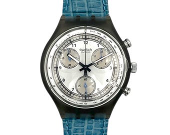 Vintage 1994 Swatch Chrono INSPYRAL SCG102 - Unworn Mint Condition