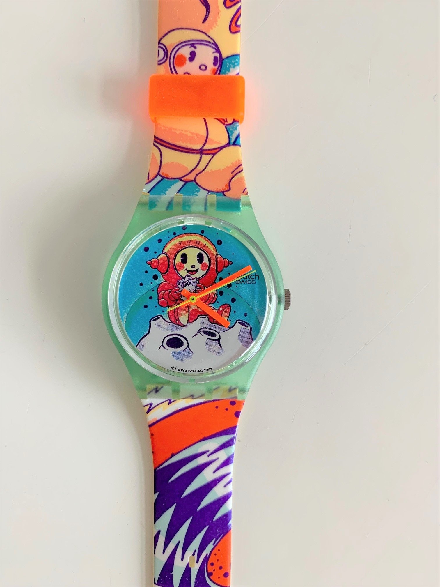 MAXI SWATCH 掛け時計 チッチリッチ