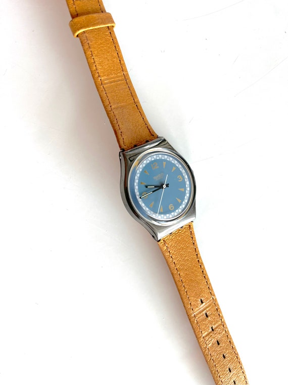 NEW : vintage 1990 Swatch Gent ASCOT GX117 - unwo… - image 3