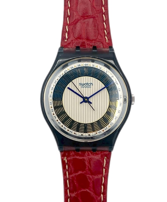 Vintage 1994 Swatch Gent 24H CAMPANA GM119 - Unworn Mint Condition 