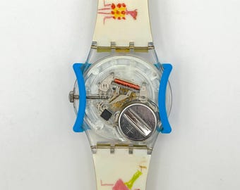 Swatch Watch Guard Too - Blue - Large Swatch Watch GUARD TOO Large Crystal And Case Protector For  main image 2