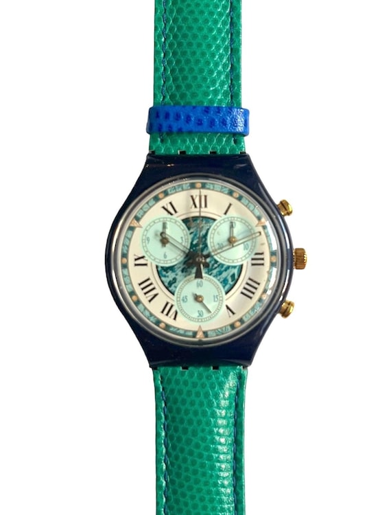 Swatch クロノグラフPERFORMANCE SCN108 1994 Vintage 1994 Swatch Chrono PERFORMANCE SCN108 - Unworn Mint