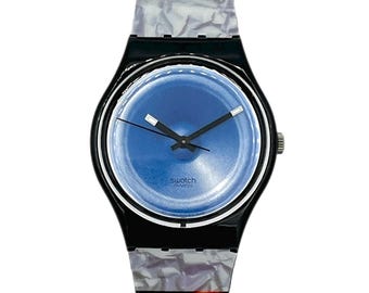 1997 Swatch BOOSTER GB182 - New in Box - 34mm Diameter - Rare 90s