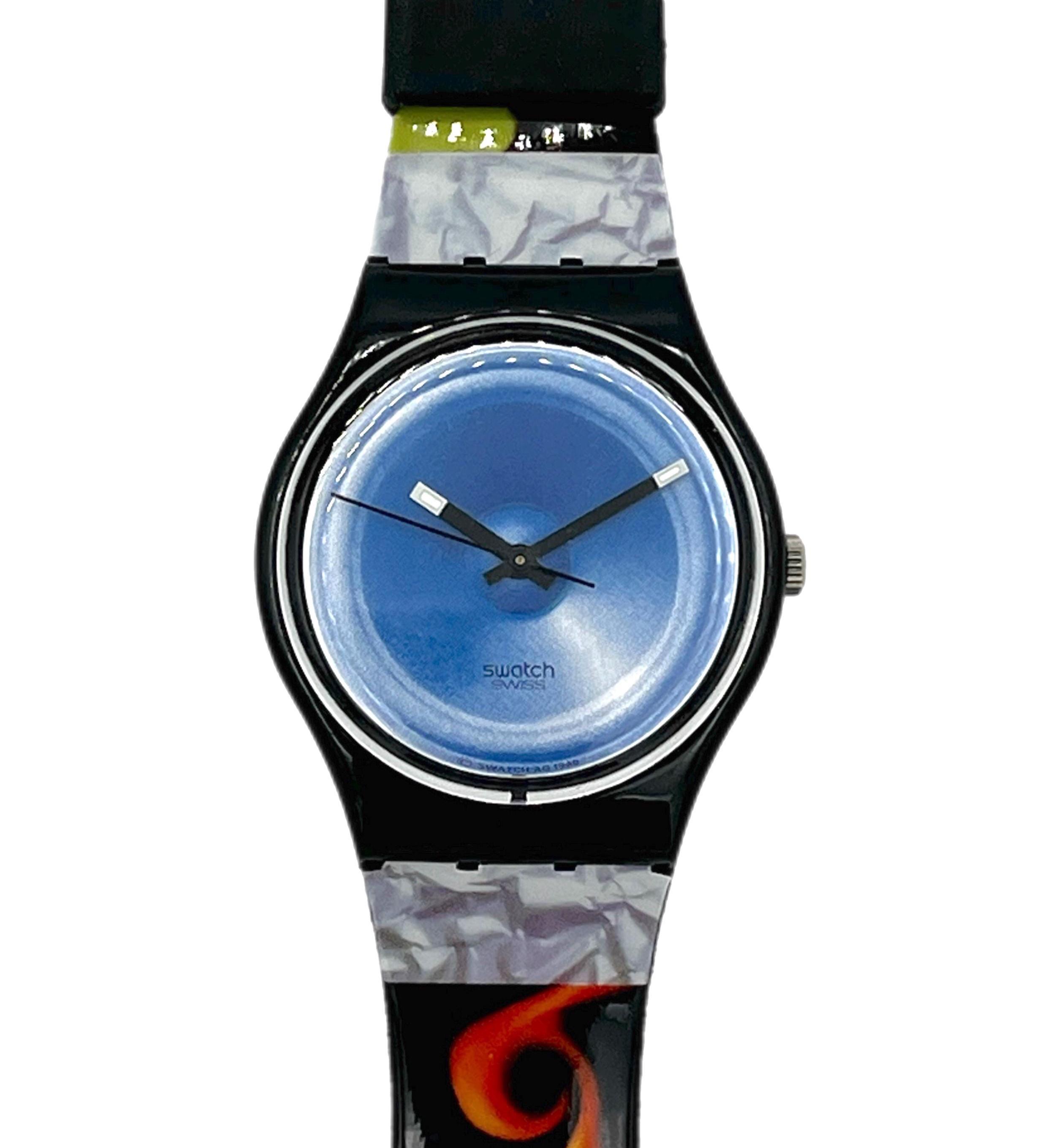 1997 Swatch BOOSTER GB182 - New in Box - 34mm Diameter - Rare 90s
