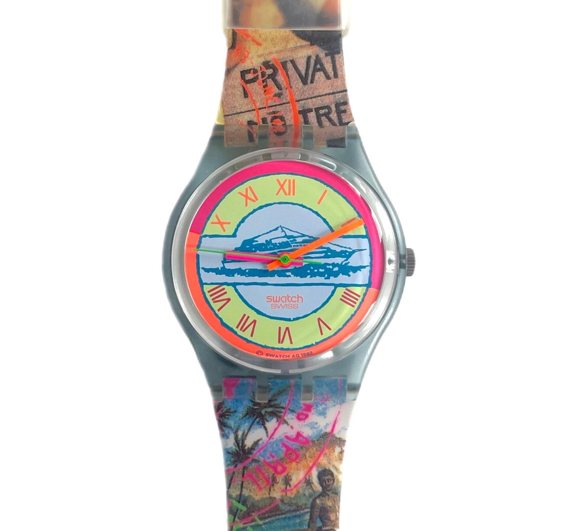 Swatch vintage watch - Etsy 日本