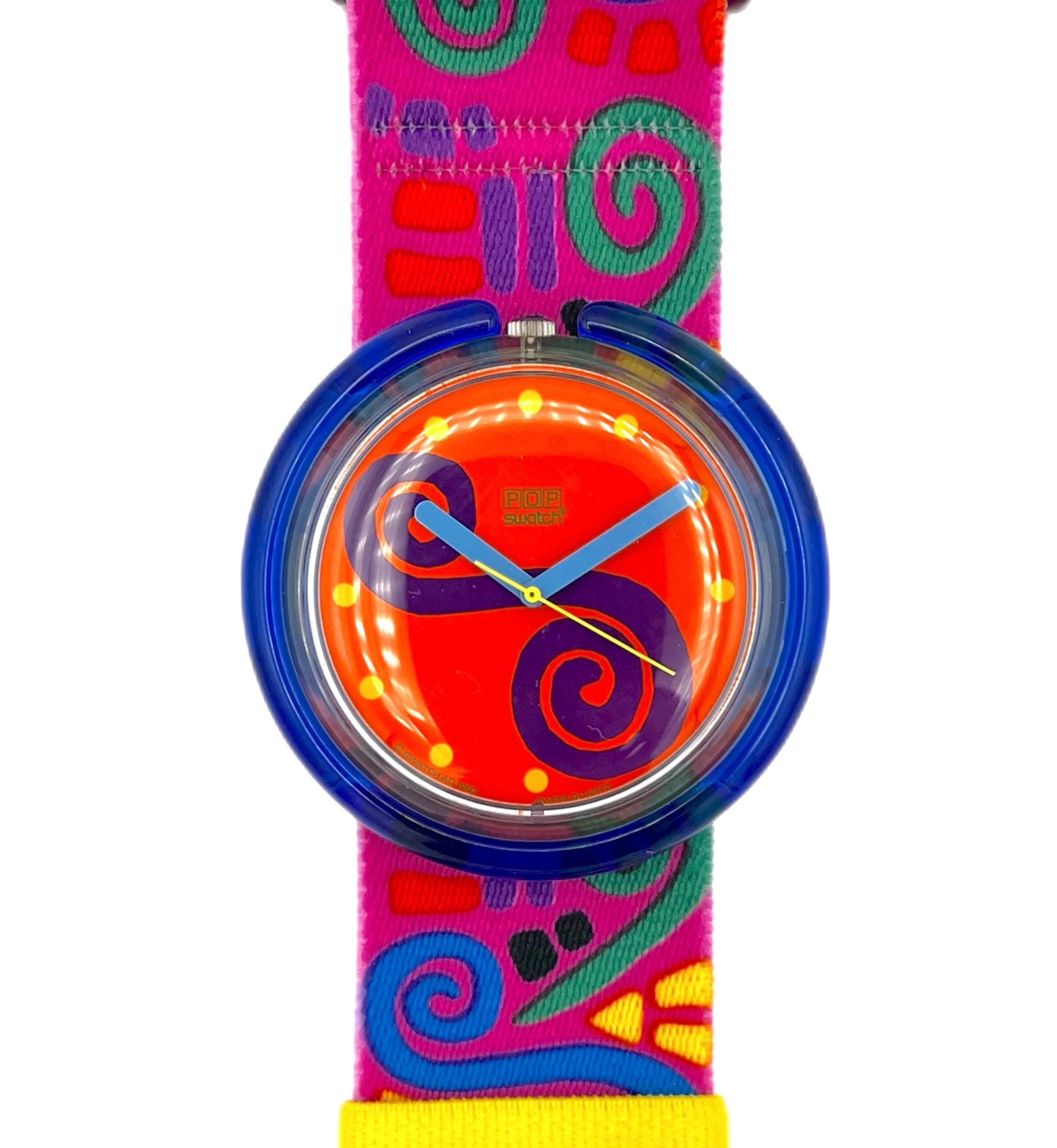 Vintage 1993 Pop Swatch PWK173 POCOCATEPETL - Mint Unworn