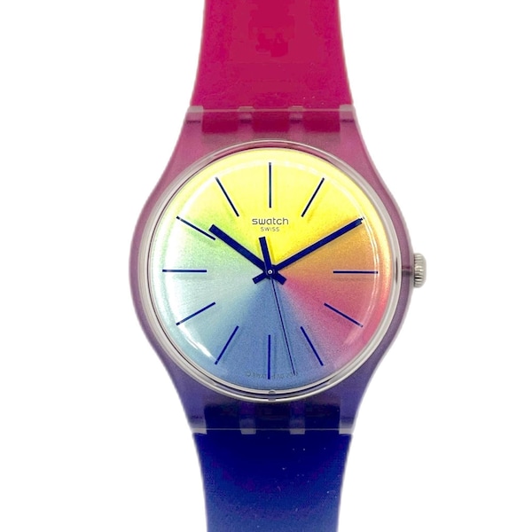 Swatch New Gent MULTIBOOST SUOK143 - impecable sin usar - pila nueva instalada - diámetro 41 mm