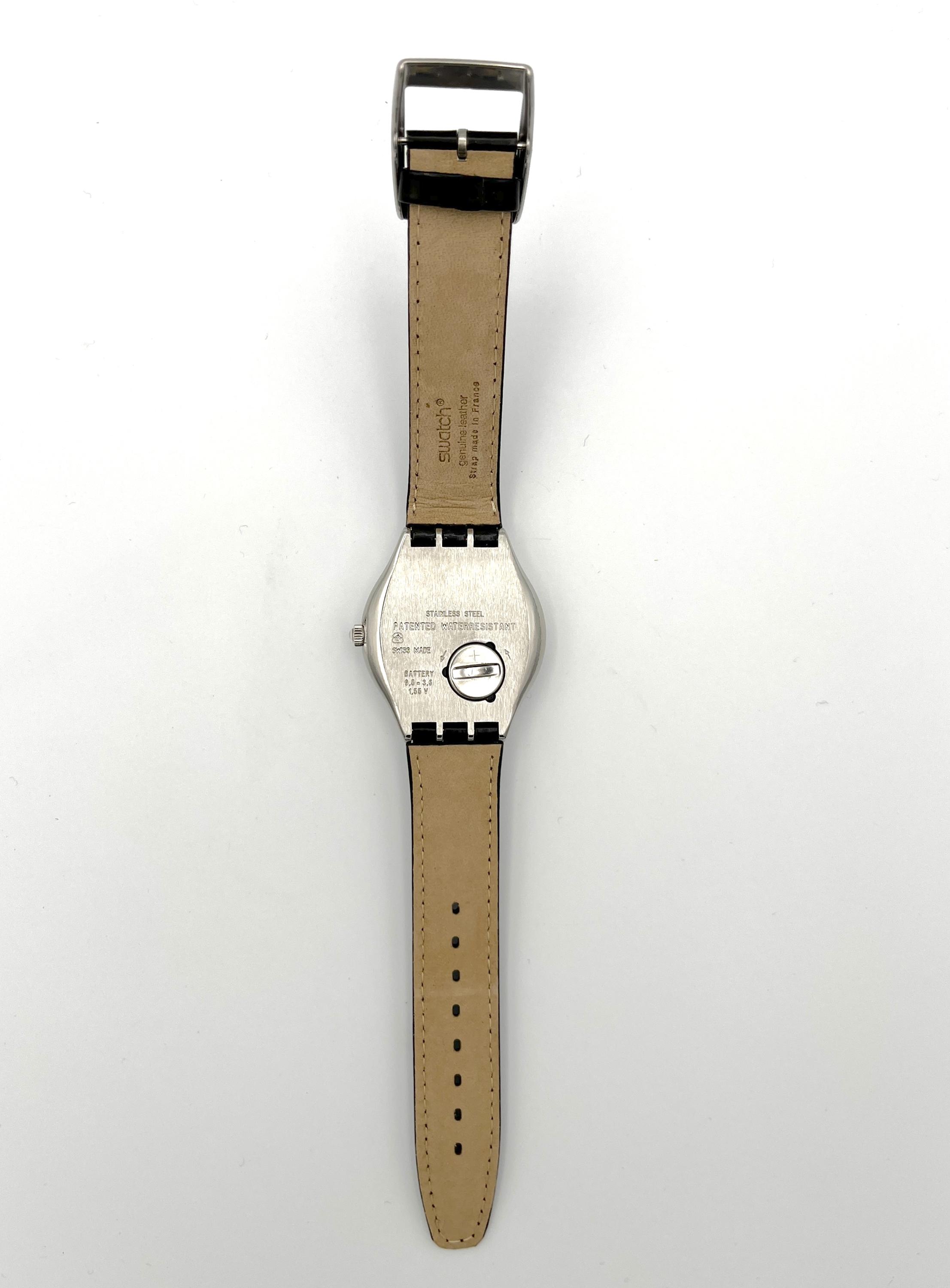 Vintage 1996 Swatch Irony Big ROASTED CHESTNUT YGS705 - Mint 