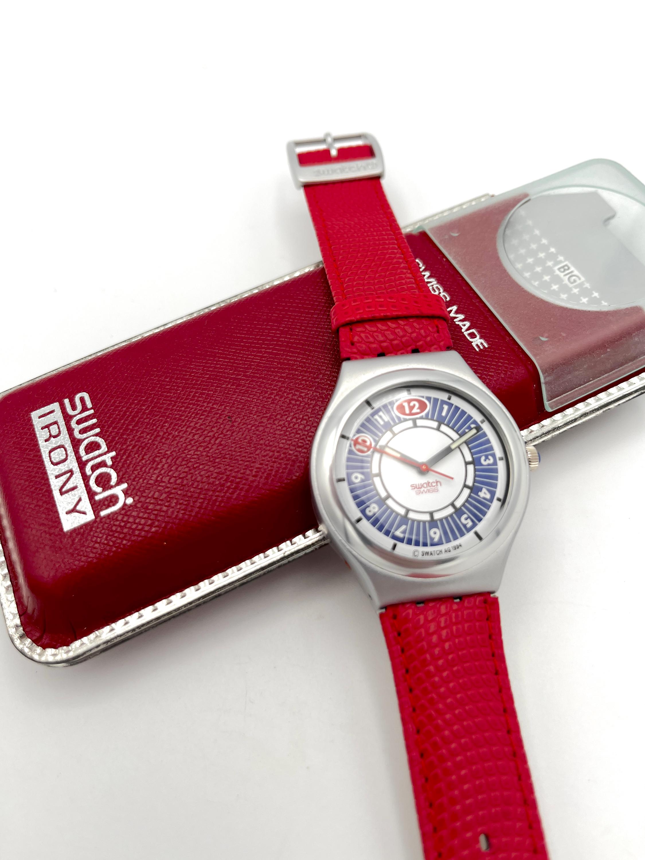 ヴィンテージ 1996 スウォッチ アイロニー ビッグ プレッピー YGS1001