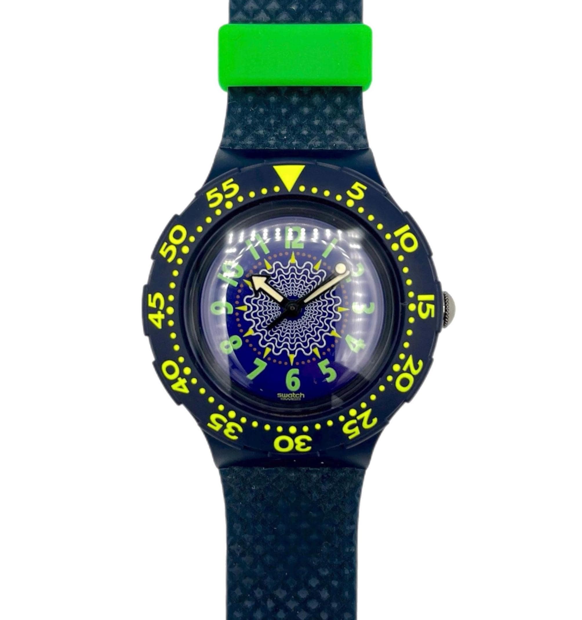 1993 Swatch Scuba 200 ROWING SDN104 - New in Box Vintage 90s
