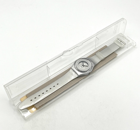 Vintage 1997 Swatch Gent BACK UP GM140- Unworn Mint Condition 