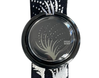 Vintage 1991 Pop Swatch FIREWORKS PWB158 - unworn mint condition - 39mm diameter - new in box