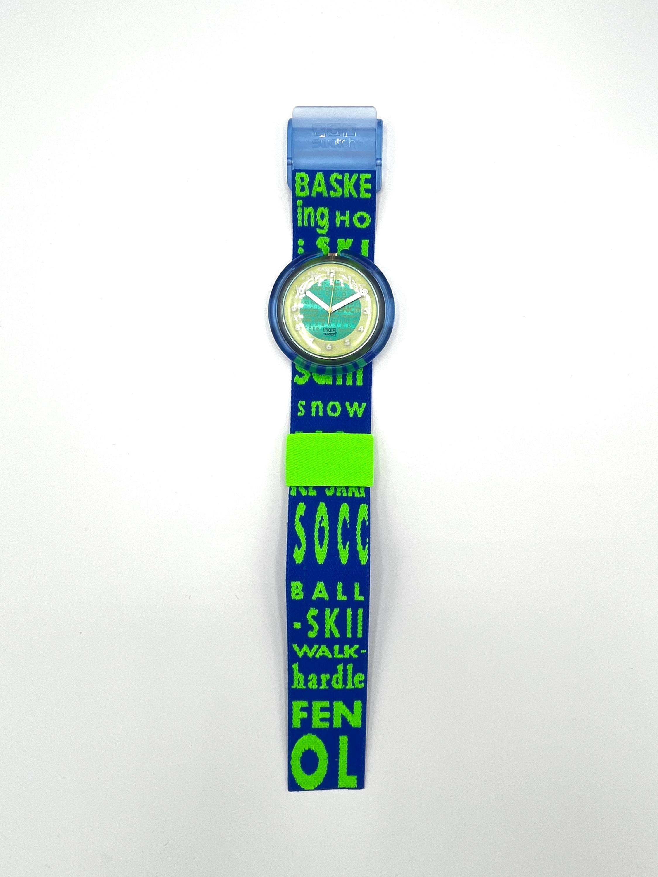1992 Pop Swatch PWK163 SPORTPOURRI - Mint Unworn Condition - New