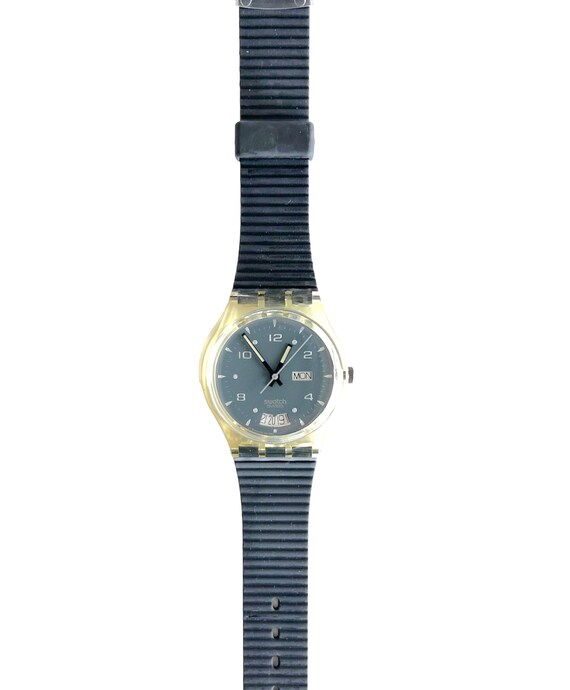NUEVO en caja de 1992 Swatch Gent VENTANAS ABIERTAS GK702