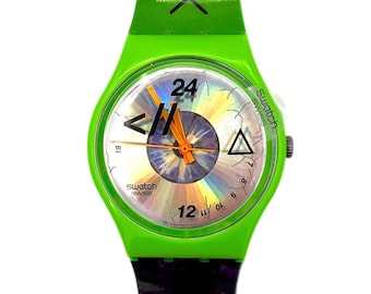 Vintage Swatch Artist GG140 Cheik Nadro - Frédéric Bruly  display picture 1