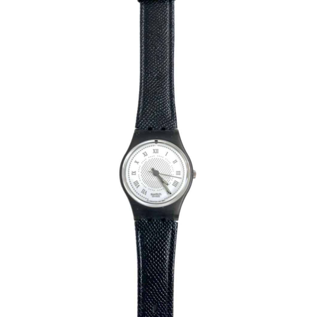 1991 Swatch LM106 Debutante Very Good Condition + Case New Battery Runs READ Vintage 1991 Swatch Debutante LM106 in Original Package  main image 2