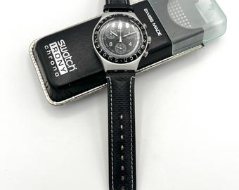 Vintage 1996 Swatch Irony Chrono High Tail YCS1000 - Unworn 40mm