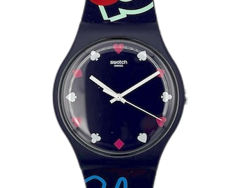 Swatch New Gent What Happens in Vegas - Swatch Destination Special LAS VEGAS SUOZ234 - new in box 41mm unisex wristwatch
