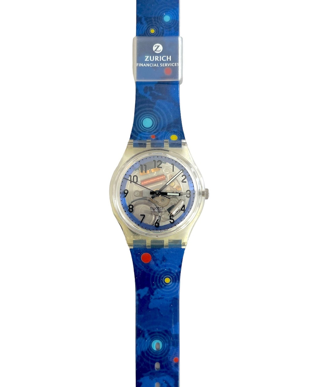 Vintage 1998 Vintage Swatch Access Zurich Financial Services