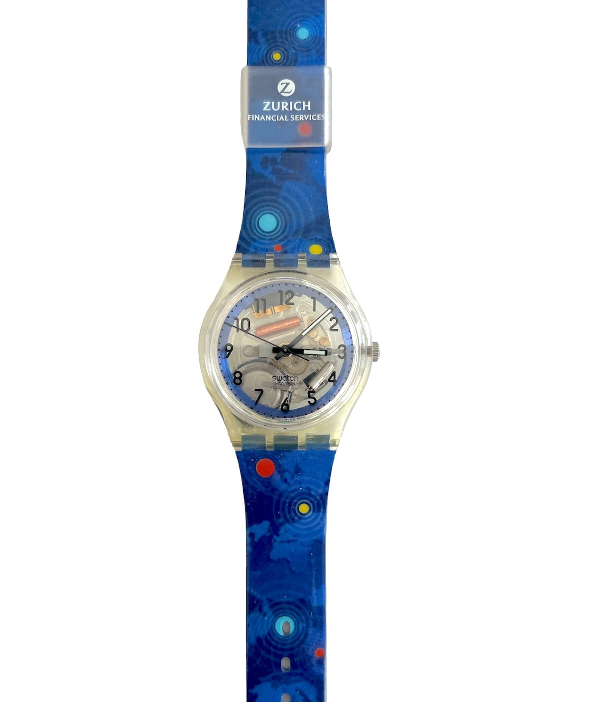 Vintage 1998 Vintage Swatch Access Zurich Financial Services