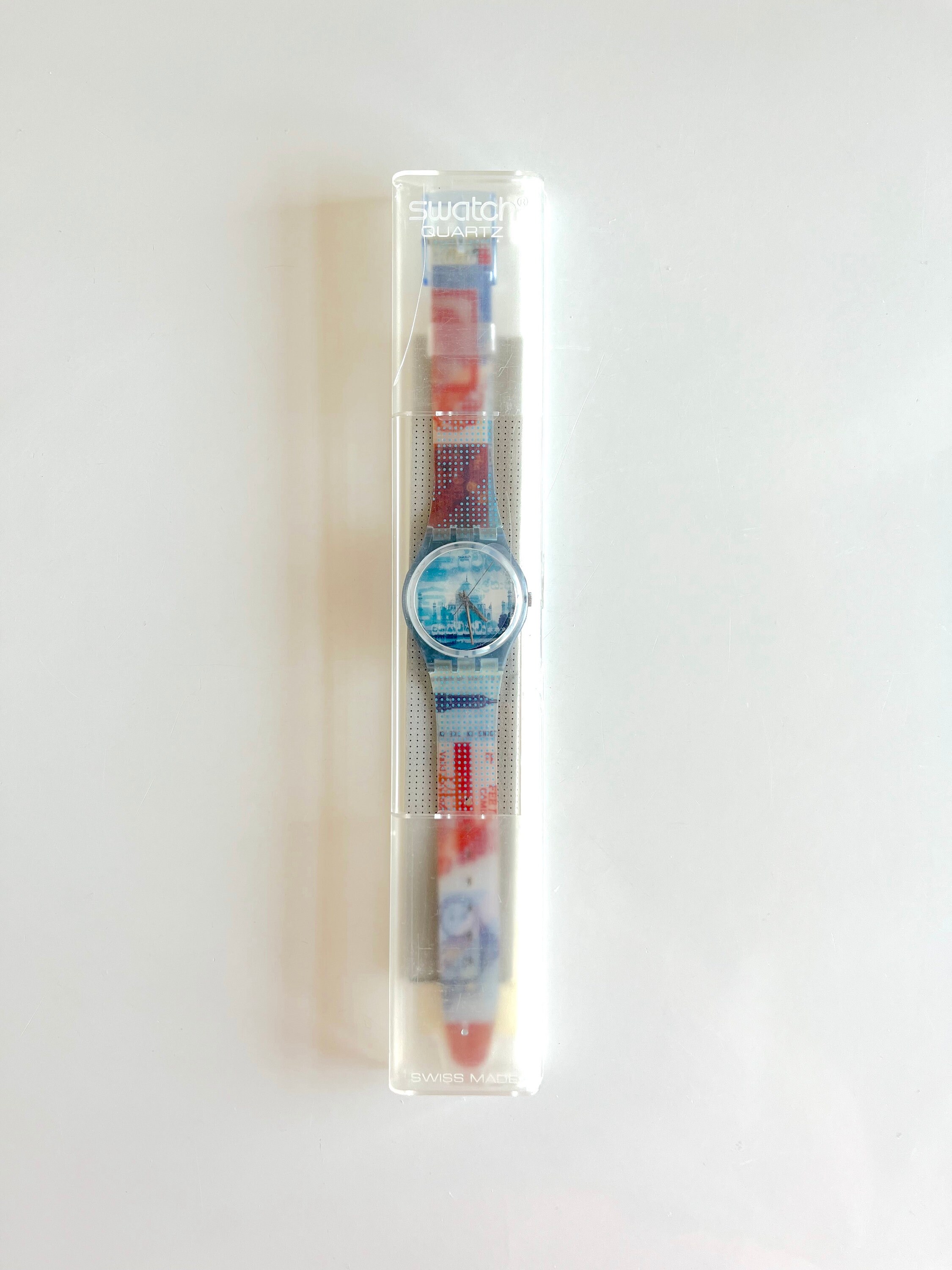 Vintage 2001 Swatch Gent TRAVEL DIARY GN195 - Unworn Mint 