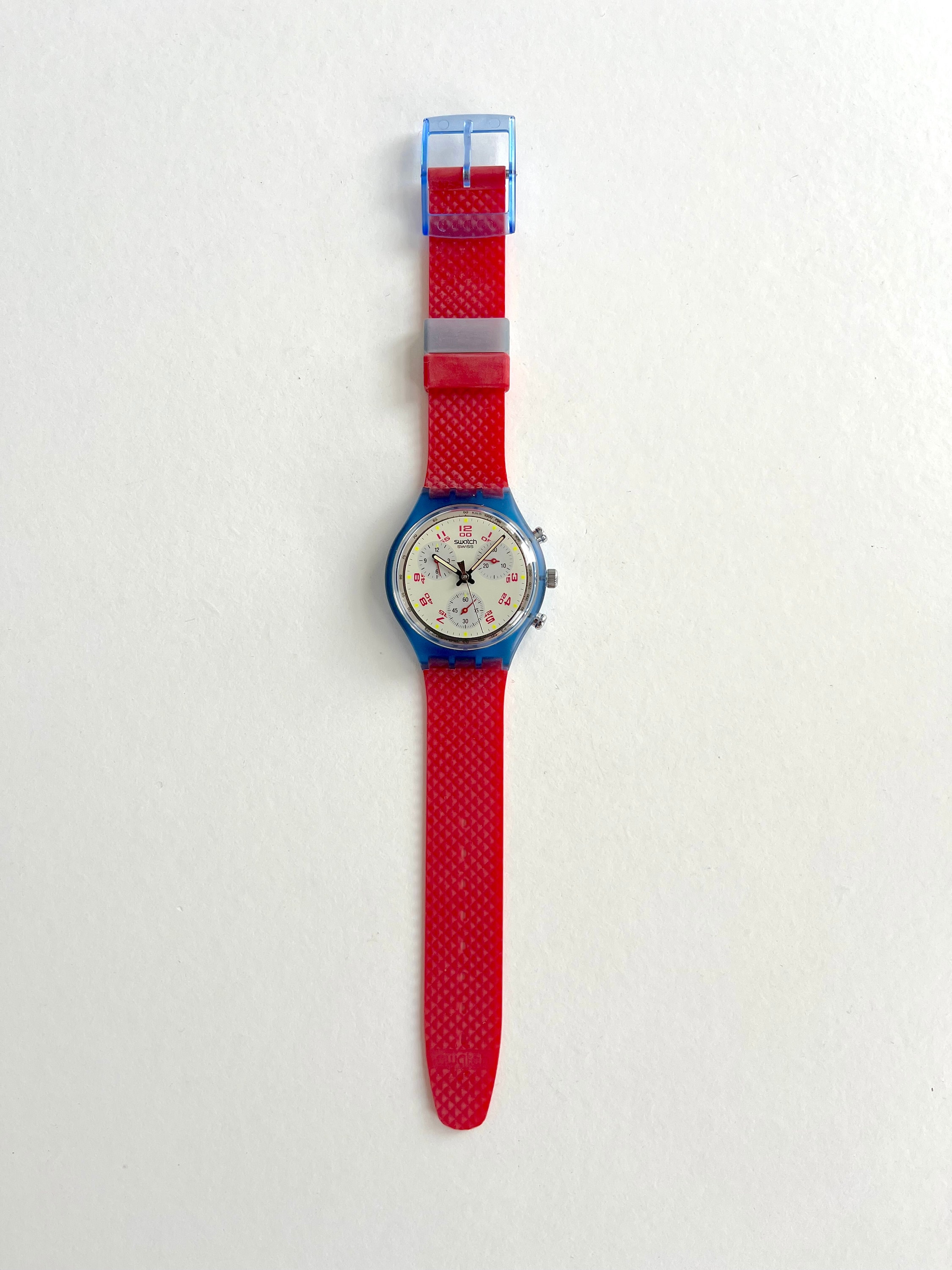 Swatch Chrono Scn103 Jfk 1992 Neu/New | eBay