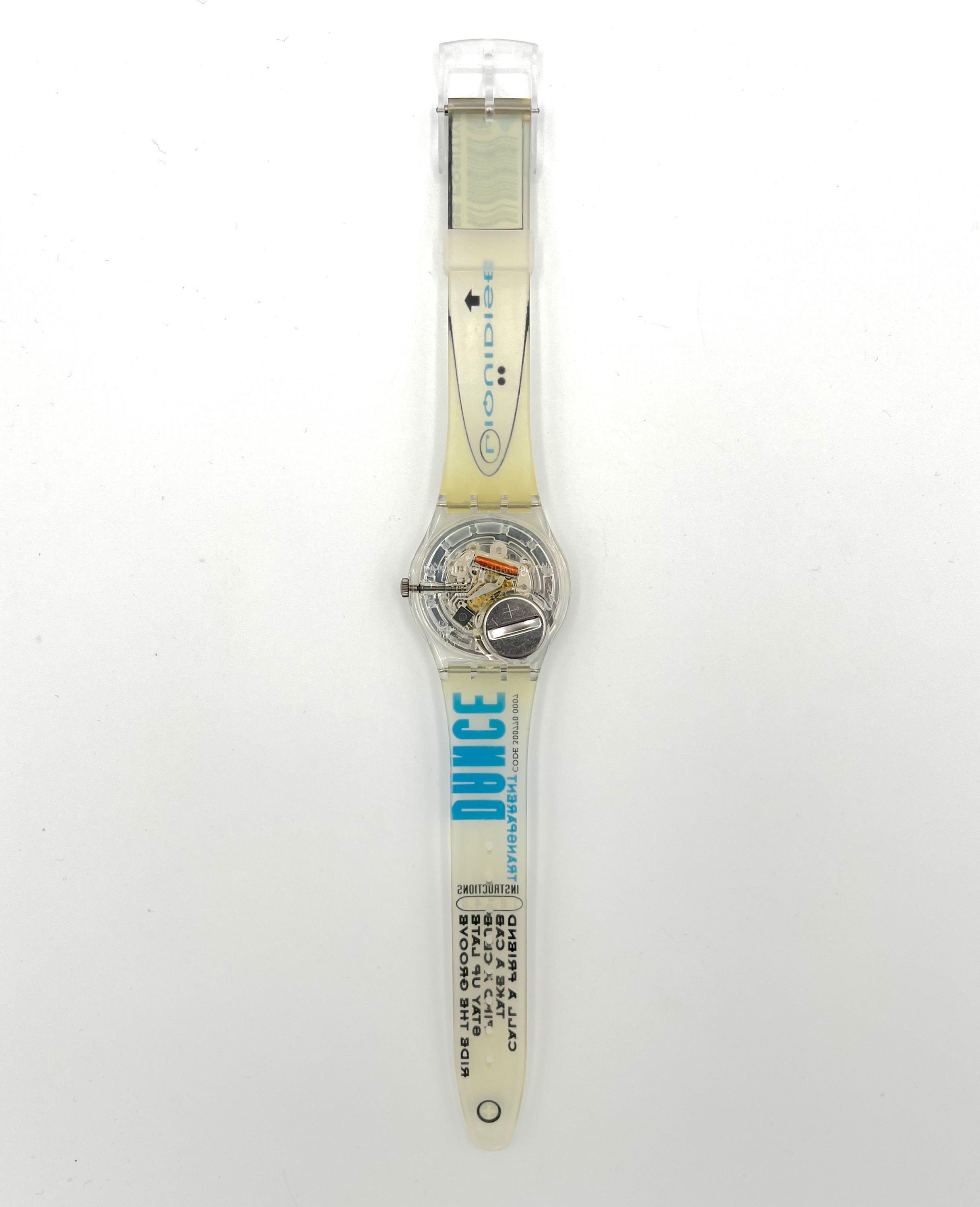 Zegarek Swatch Gent ICE DANCE GK201 z 1995 roku, nienoszony, w 