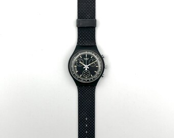 1991 Swatch Chrono BLACK FRIDAY SCB100 - Unworn Mint Condition