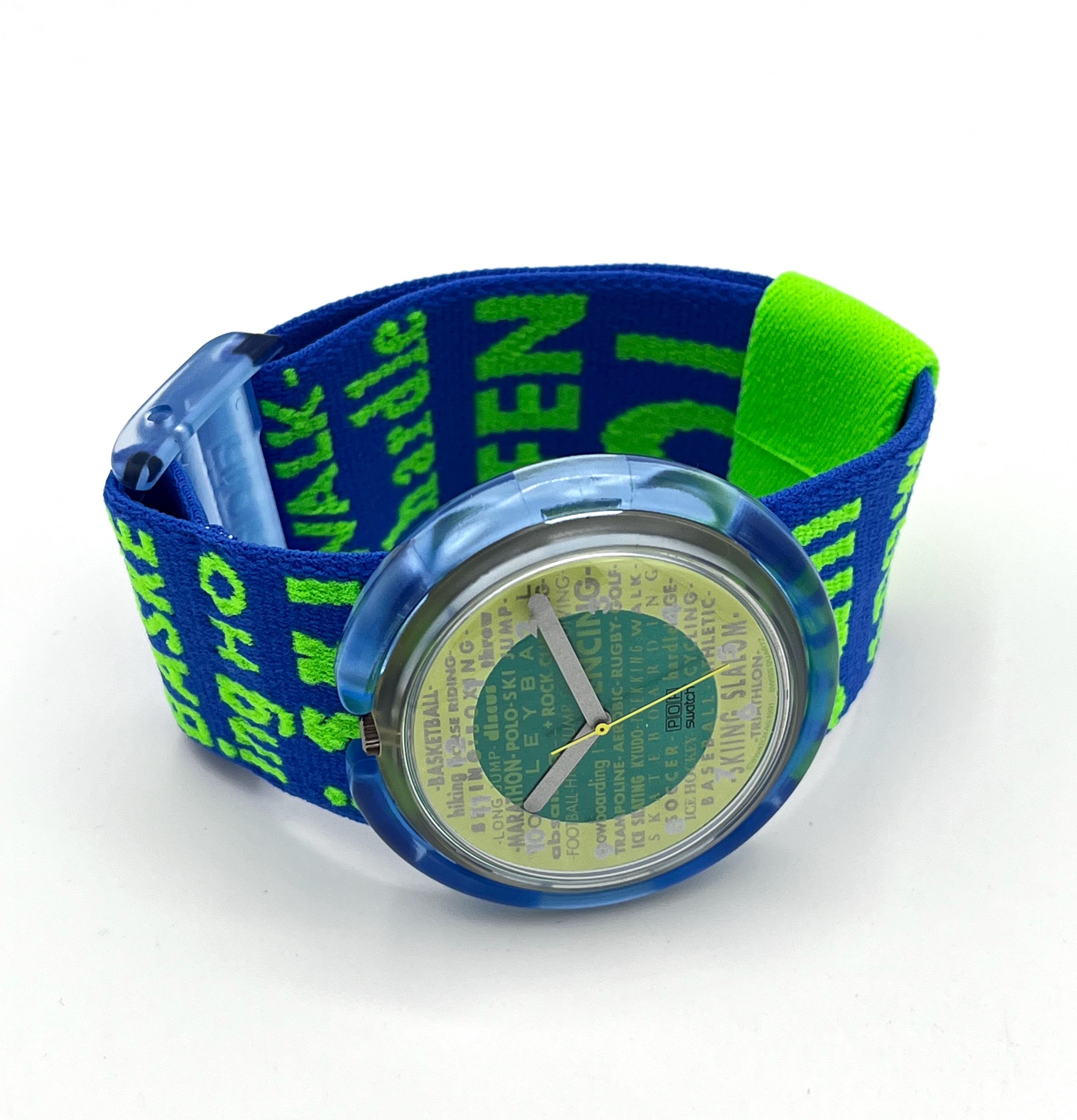 1992 Pop Swatch PWK163 SPORTPOURRI - Mint Unworn Condition - New
