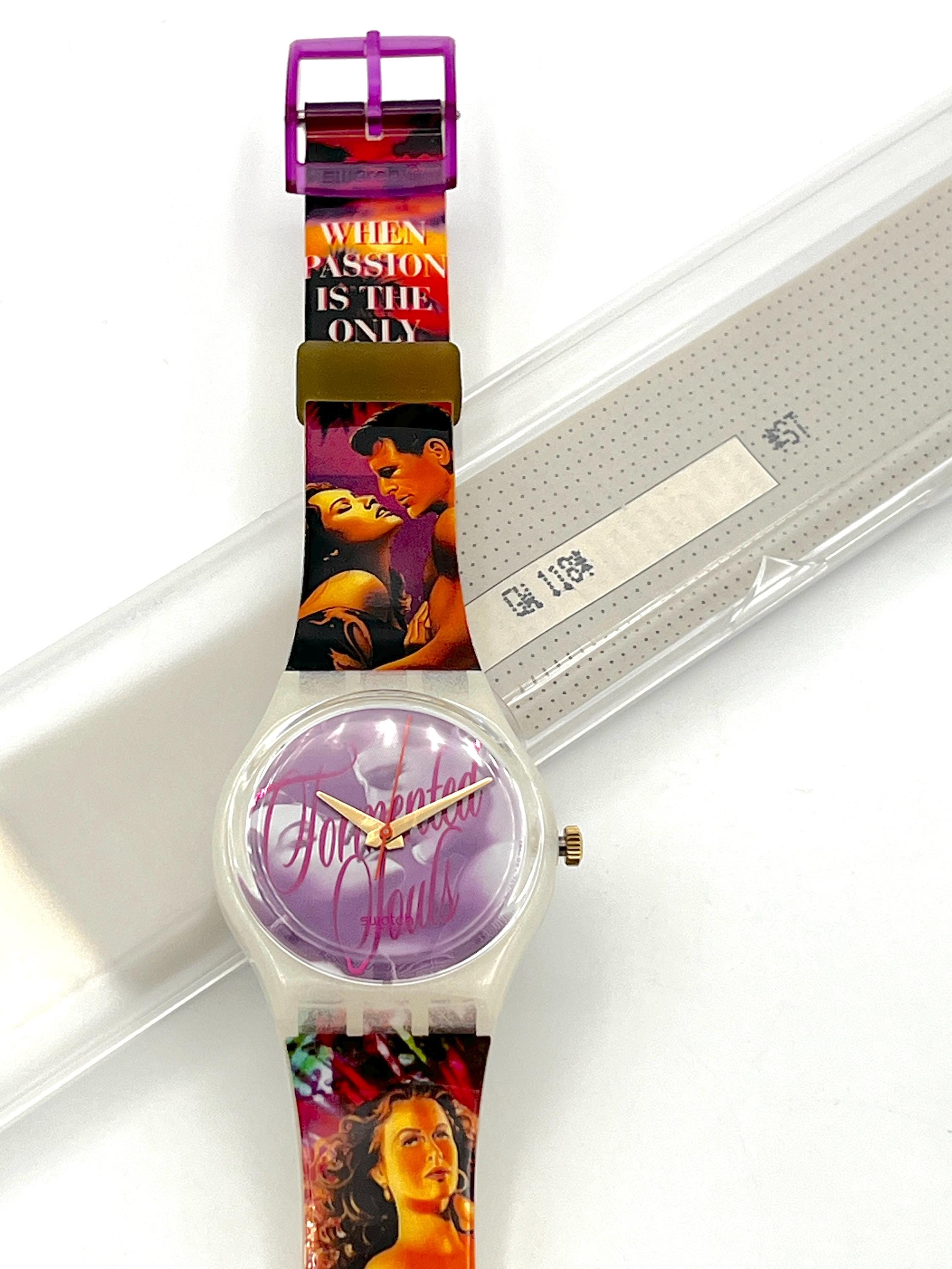 NEW Swatch Watch Gent Tormented Souls GW118 1998 TICKINGFREE :: CATEGORIA :: STANDARDS / NEW GENT PRODOTTO  main image 3