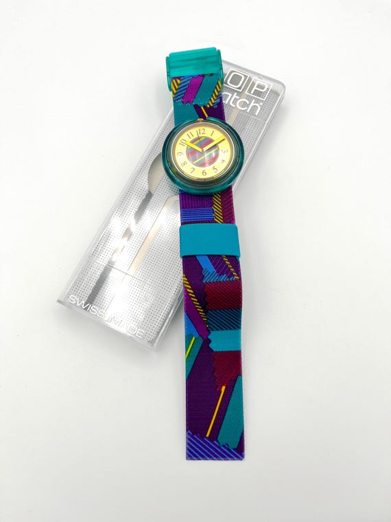 Vintage 1993 Pop Swatch Pitsch Patsch PWK174 | New in Box | 39mm
