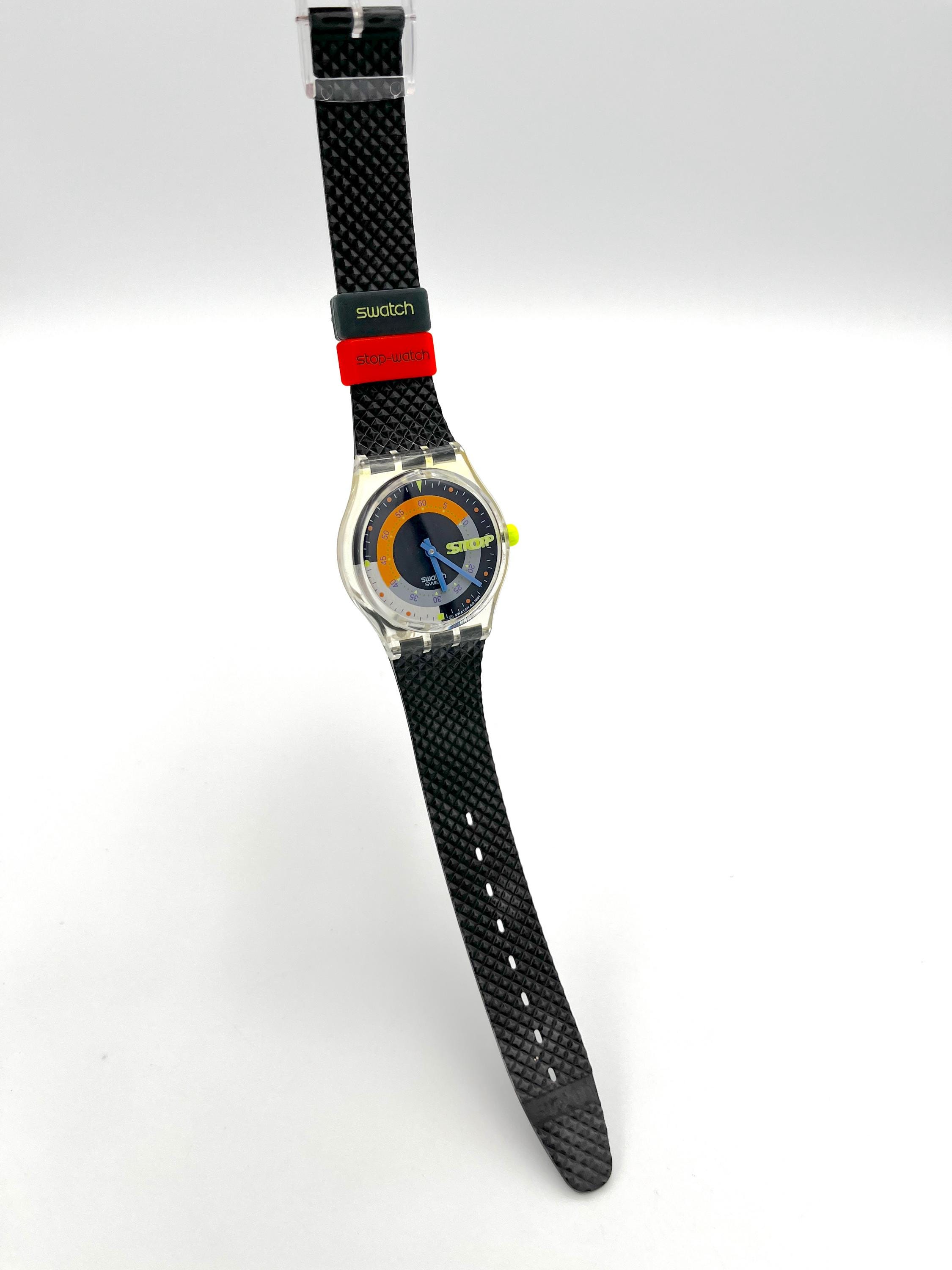 1992年製 スウォッチ ストップウォッチ COFFEE BREAK SSK100 - 新品 