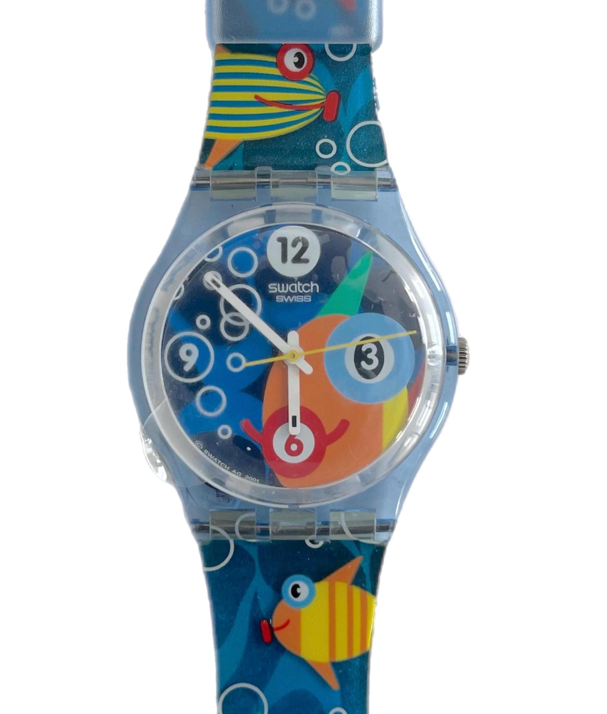 Swatch Fish Watch - Etsy Norway