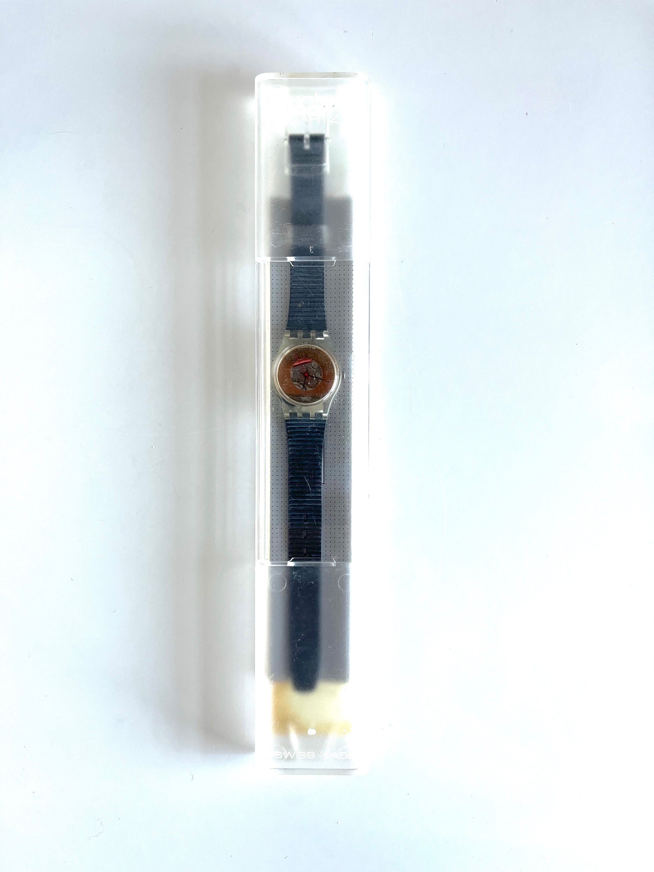 Vintage 1988 Swatch Lady MIDAS TOUCH LK112 - Unworn Perfect 