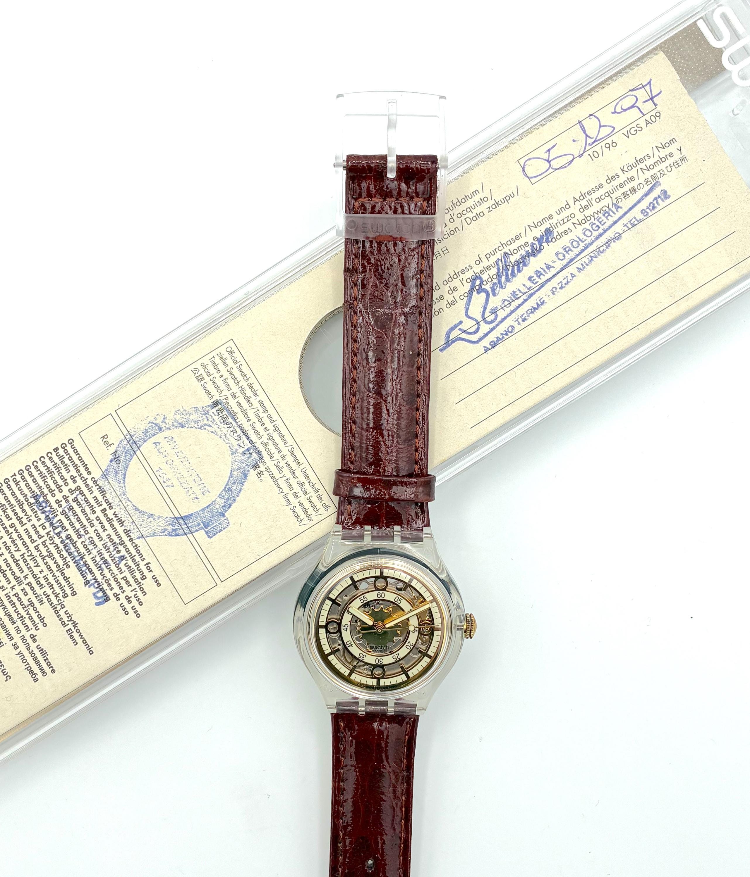 1997年製 スウォッチ オートマチック CIRCULUM SAK131 - 非常に希少な 