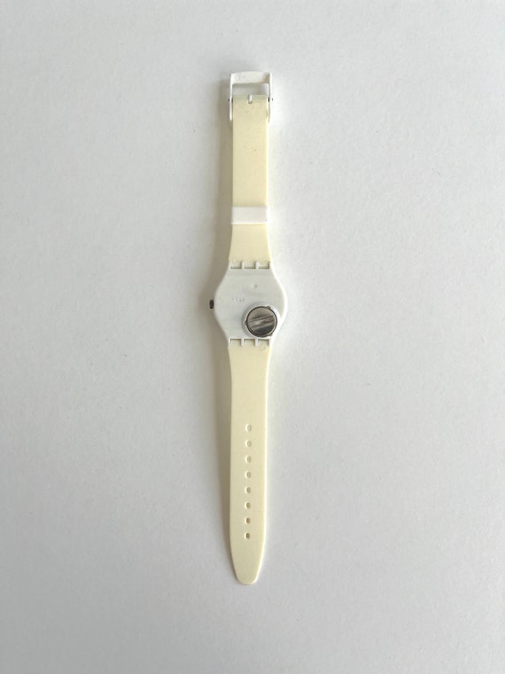 Swatch Watch - GW119 - SNOWFLOWER RaRe VinTagE SWATCH GENT ORIGINALS GW119 SNOWFLOWER NEW in  main image 2