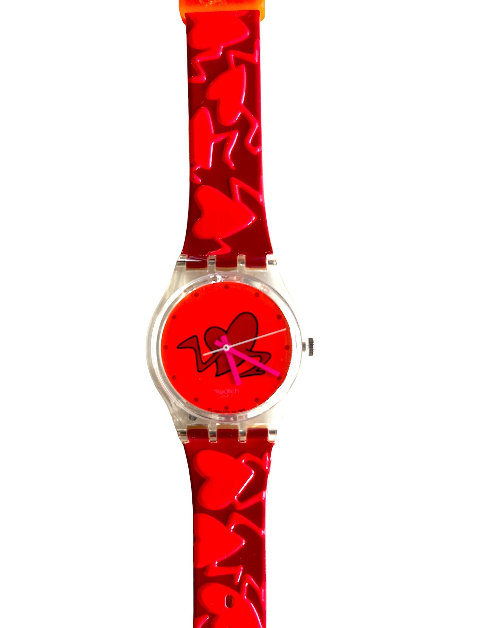 NEW : Swatch 1997 valentine POUNDING HEART GK237 100% mint - Etsy 日本