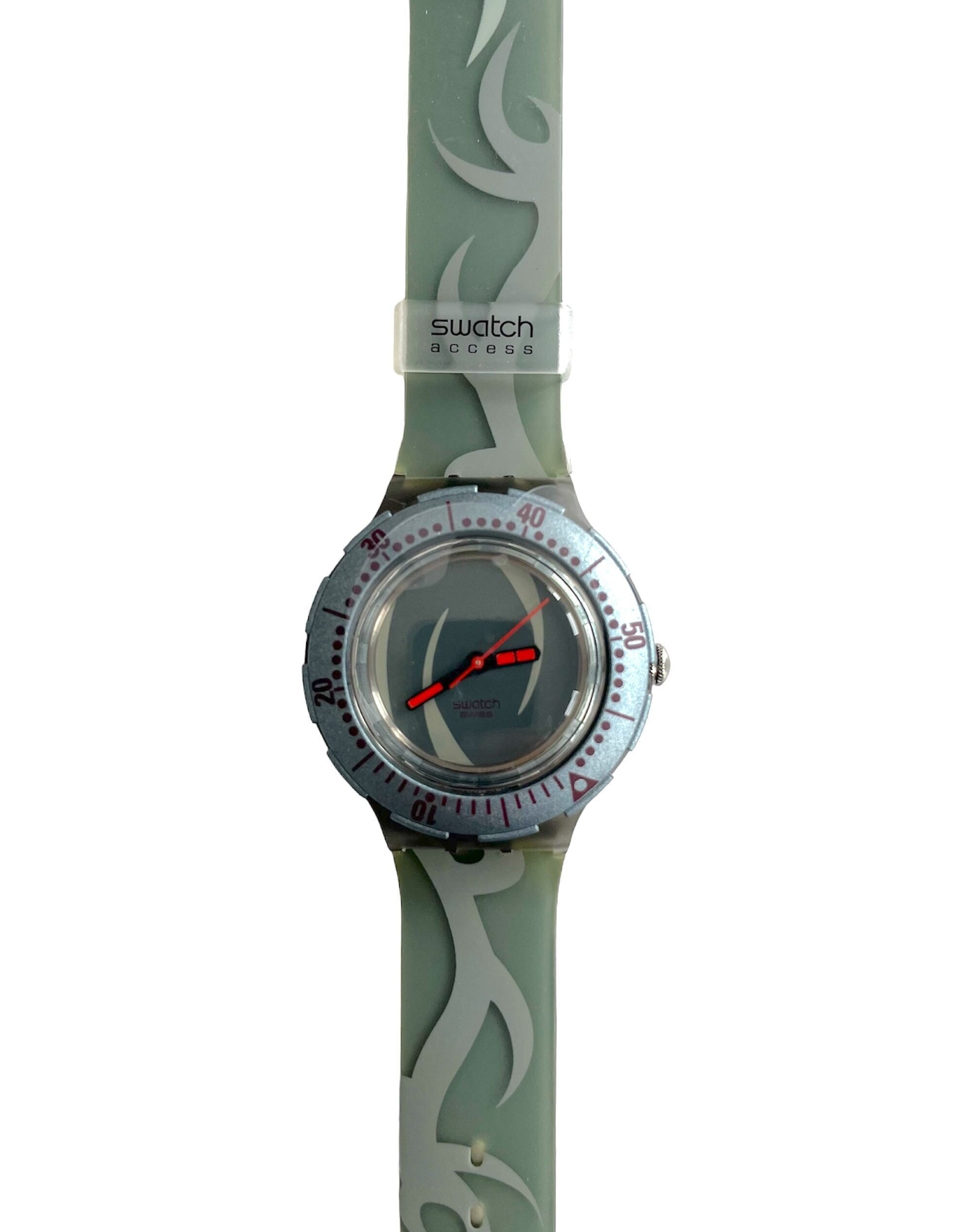 Vintage 1999 Swatch Scuba 200 Access SWITCH MC TWIST SHM100