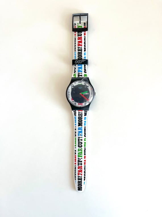NOVIT Swatch New Gent 007 Special On Her Majesty s Secret