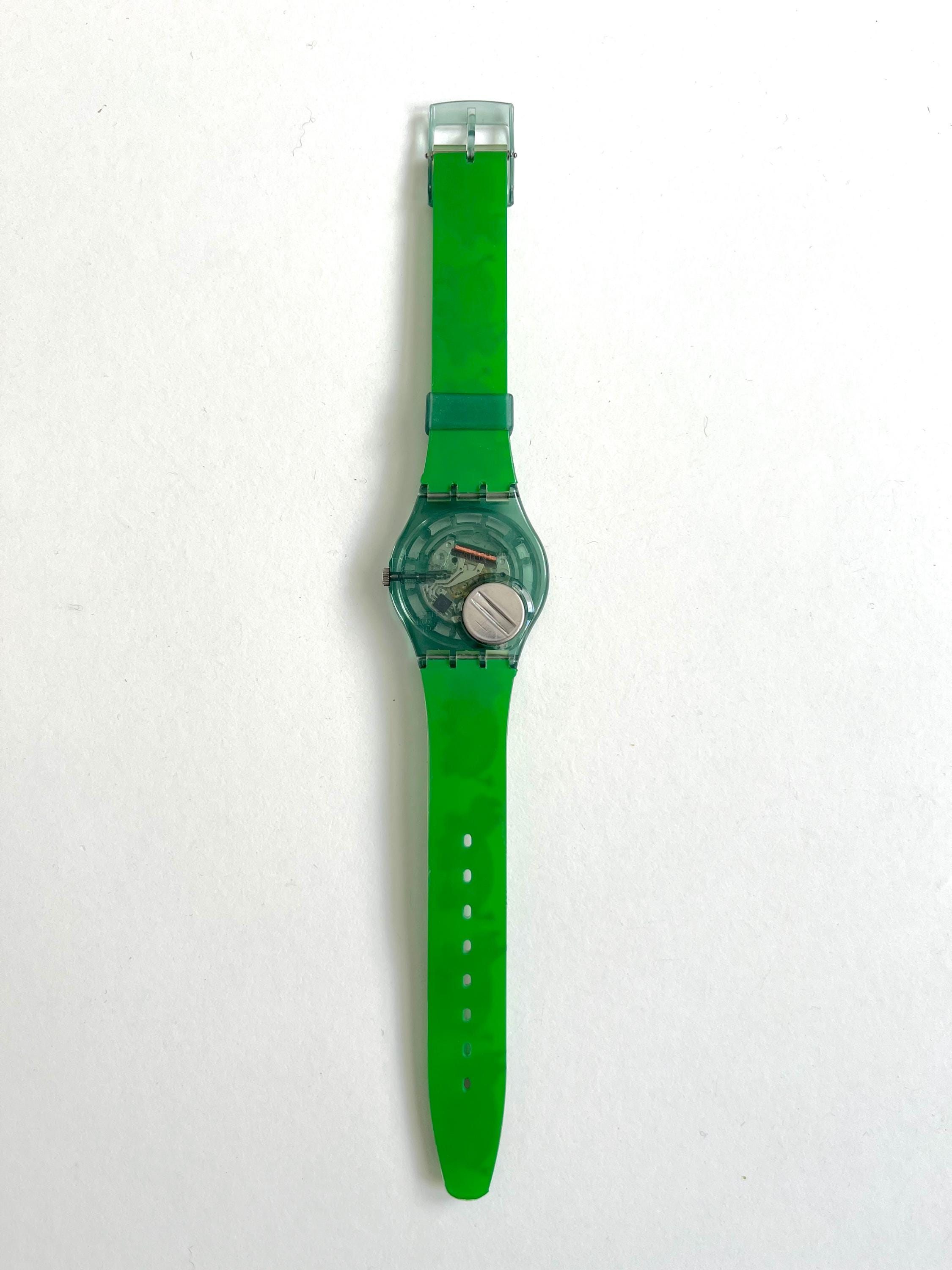 Vintage 2001 Swatch Gent Originals CRAZY TRAIN GG194 - Mint 
