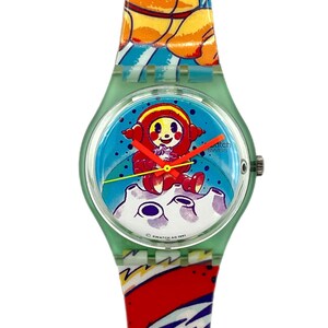 1992年製 Swatch YURI GG118 - 新品未使用ヴィンテージ Swatch 腕時計 