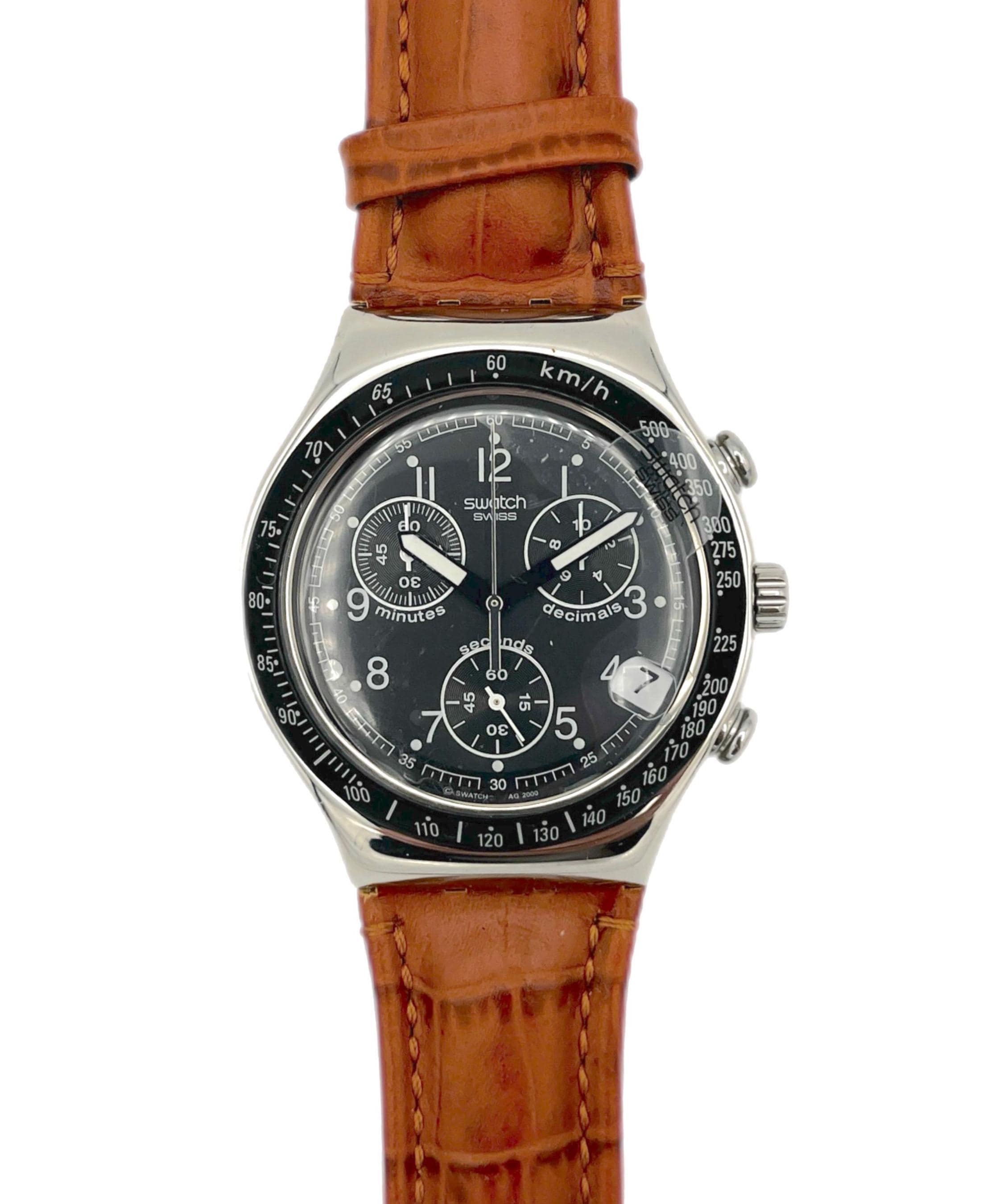 Vintage Swatch Irony Chrono DARK PHOENIX YCS429 - Unworn Mint