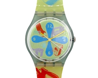 Vintage Swatch Artist GG140 Cheik Nadro - Frédéric Bruly  display picture 2