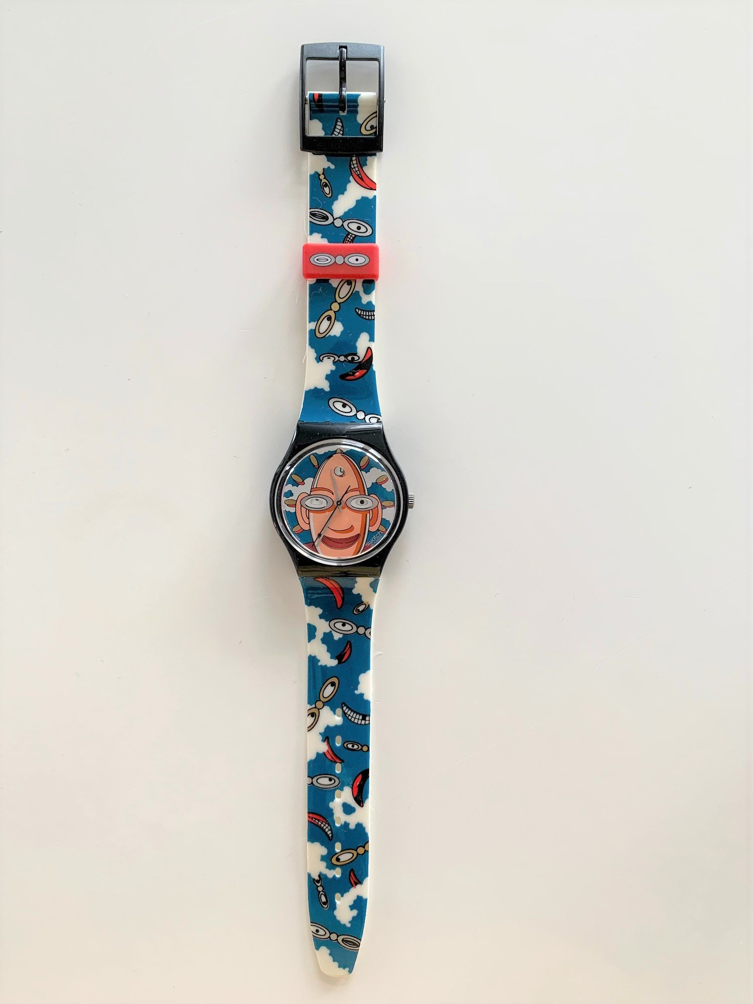 Vintage 1996 Swatch Collectors Club Special LOOKA GZ700PACK